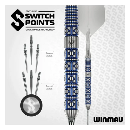 Winmau Lunaris Parallel 90% Tungsten Steel Dart 