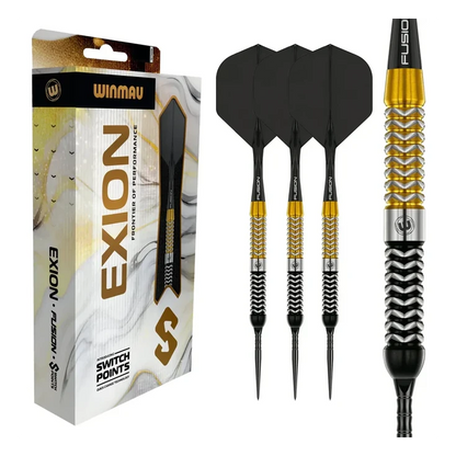 Winmau Exion Parallel 90% Tungsten Steel Tip Darts
