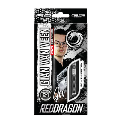 Red Dragon Gian Van Veen Axis S.E. 90% Tungsten Steel Tip Darts