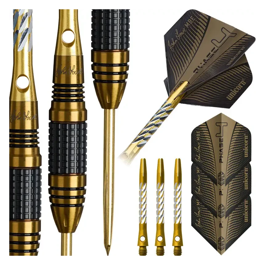 Unicorn John Lowe WC Ambassador Phase 4 90% Tungsten Steel Tip Darts 