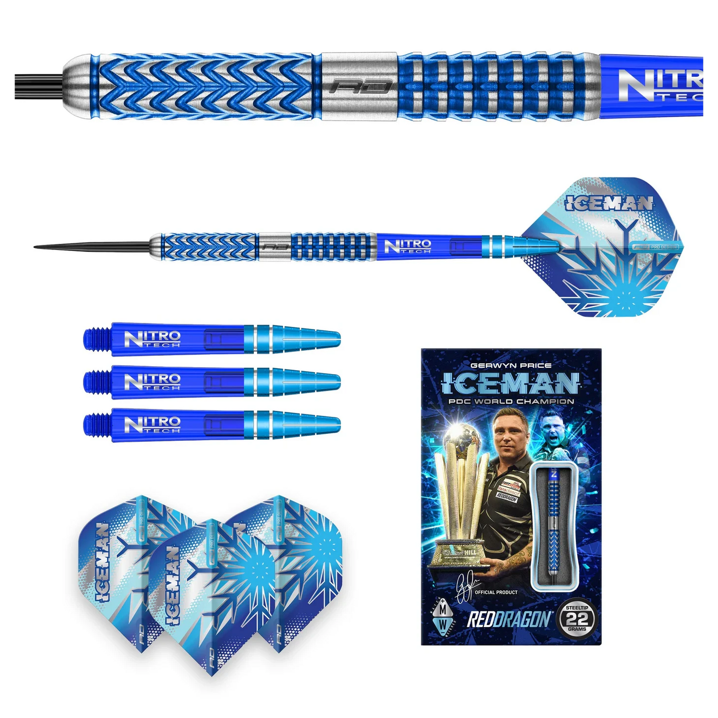 Red Dragon Gerwyn Price Glacier