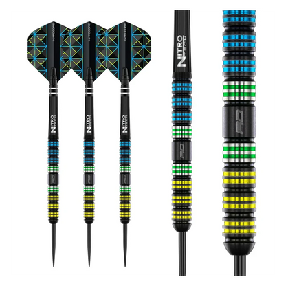 Red Dragon Dragonfly 95 Black Parallel Darts - Sherwood Sport