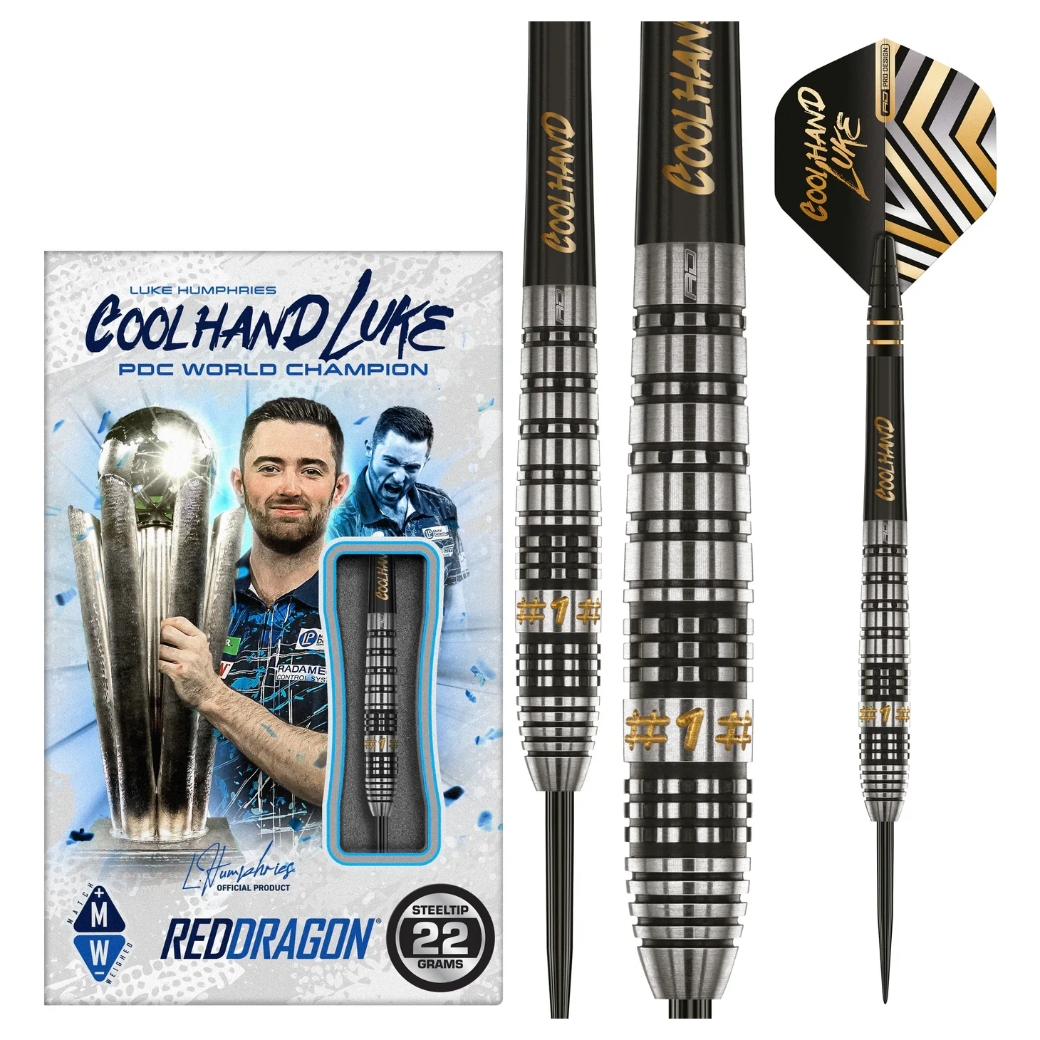 Red Dragon Luke Humphries Prestige 22g