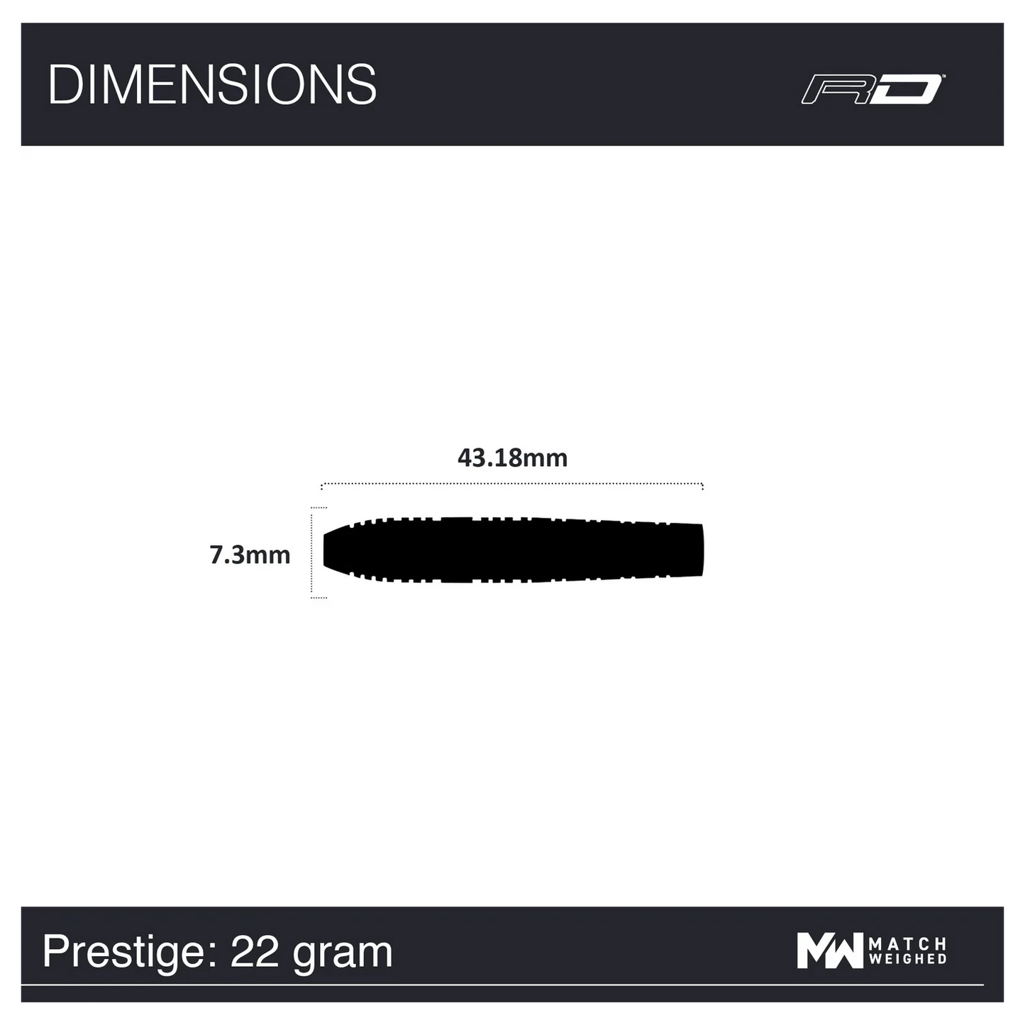 Red Dragon Luke Humphries Prestige 22g specs