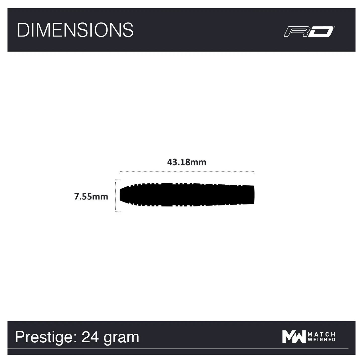 Red Dragon Luke Humphries Prestige 24g specs