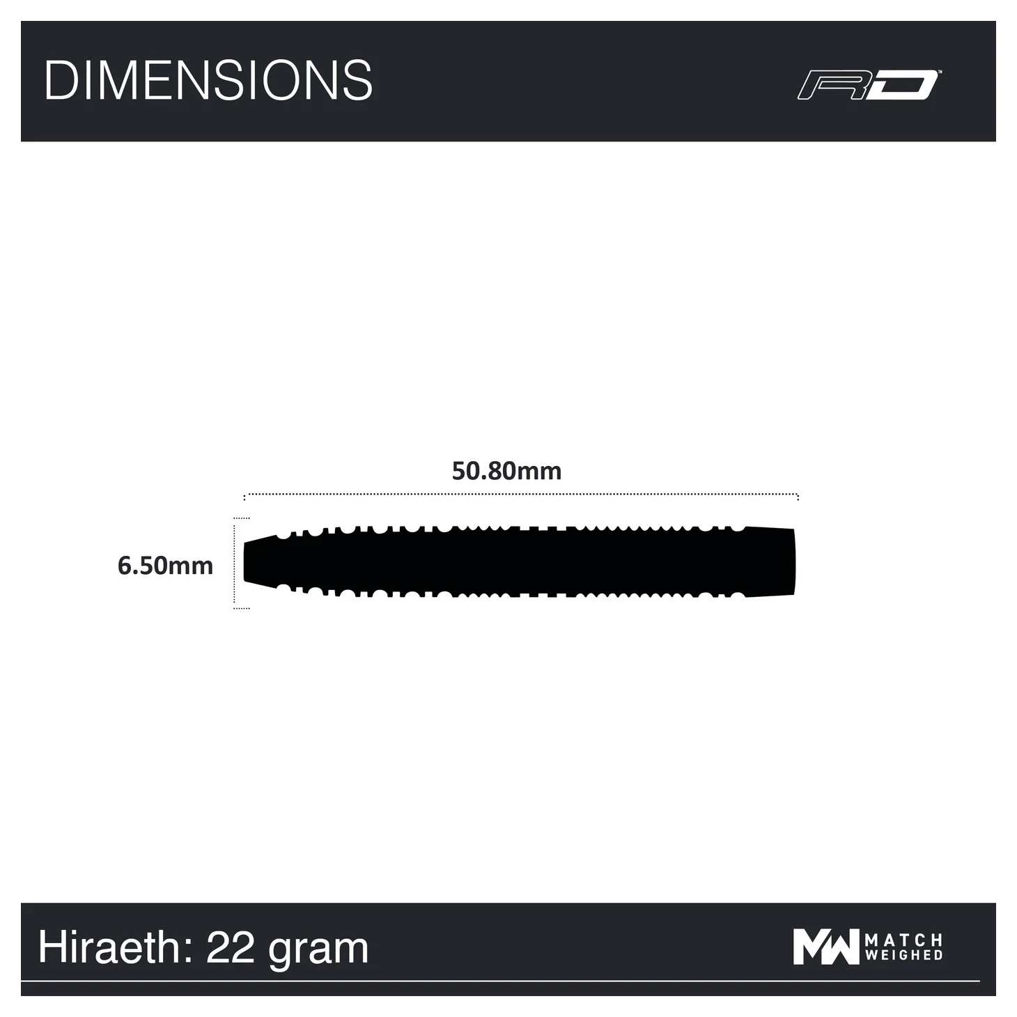 Red Dragon Jonny Clayton Hiraeth  22g specs