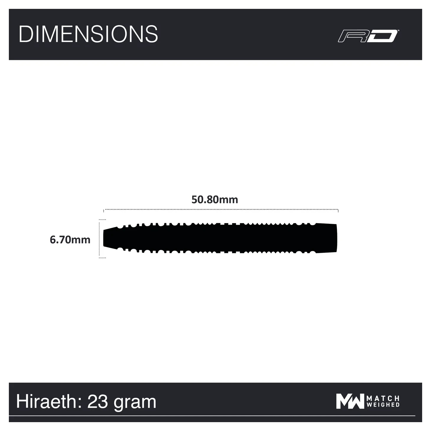 Red Dragon Jonny Clayton Hiraeth  23g specs