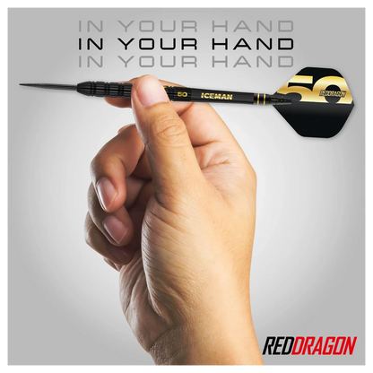 Red Dragon Gerwyn Price 50 Years Player Edition 90% Tungsten Steel Tip Darts 23 grams