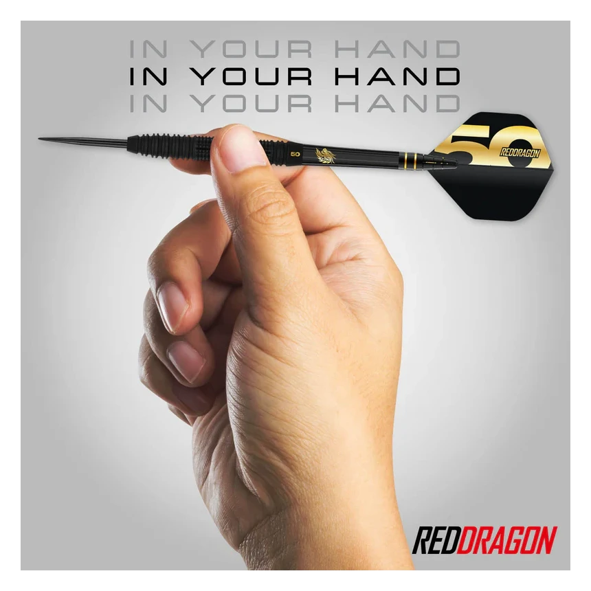 Red Dragon Jonny Clayton 50 Years Player Edition 90% Tungsten Steel Tip Darts 22 grams