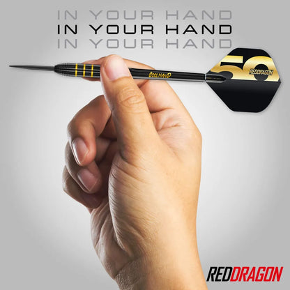 Red Dragon Luke Humphries 50 Years Player Edition 90% Tungsten Steel Tip Darts 22 grams