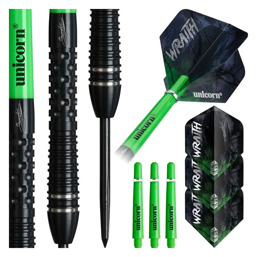 Unicorn Wraith Gary Anderson 90% Tungsten Steel Tip Darts