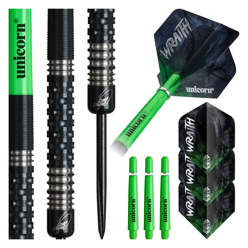 Unicorn Wraith James Wade P2 | 90% Tungsten Steel Tip Darts