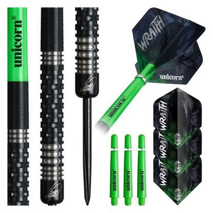 Unicorn Wraith James Wade P2 | 90% Tungsten Steel Tip Darts