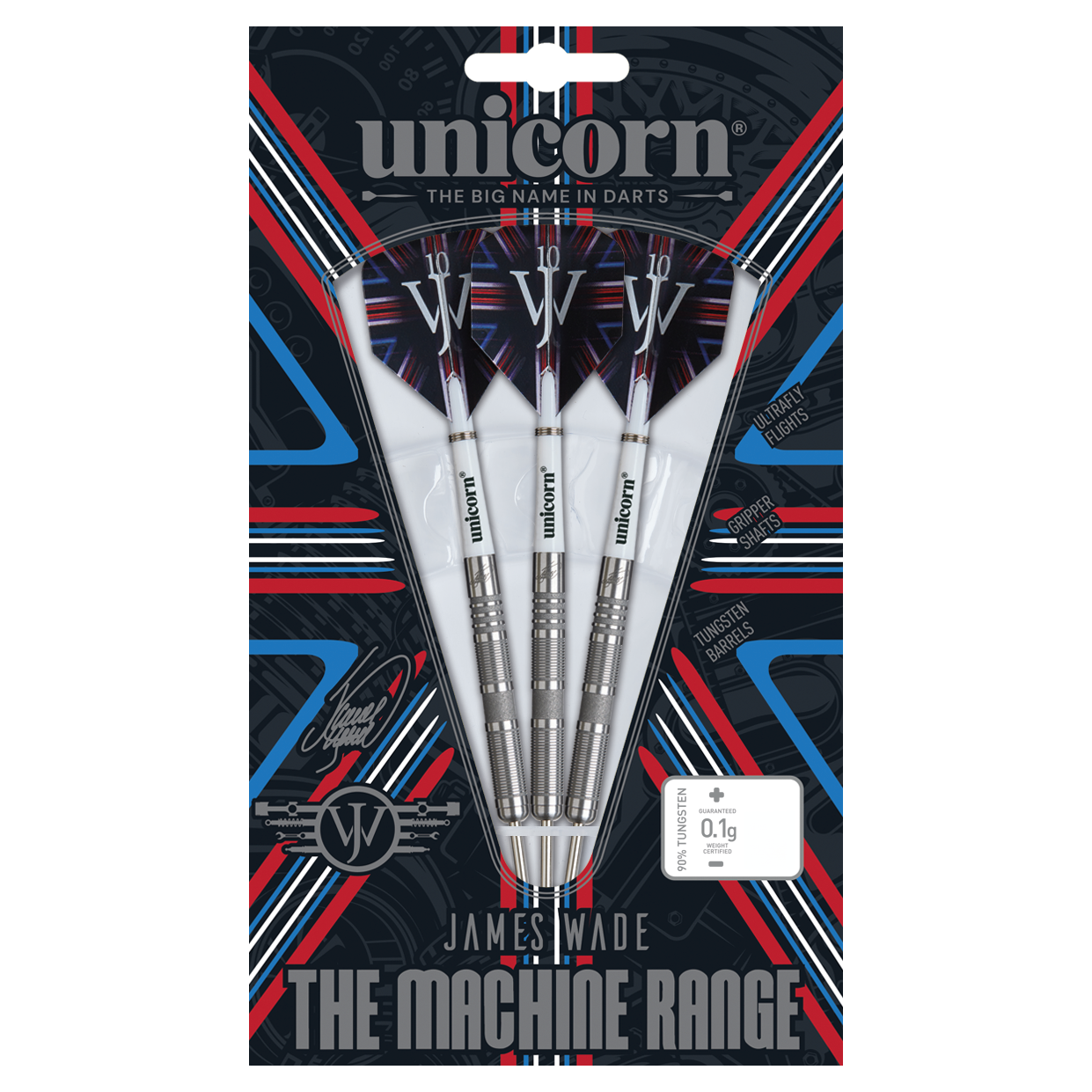 Unicorn The Machine 04 James Wade 90% Tungsten Darts