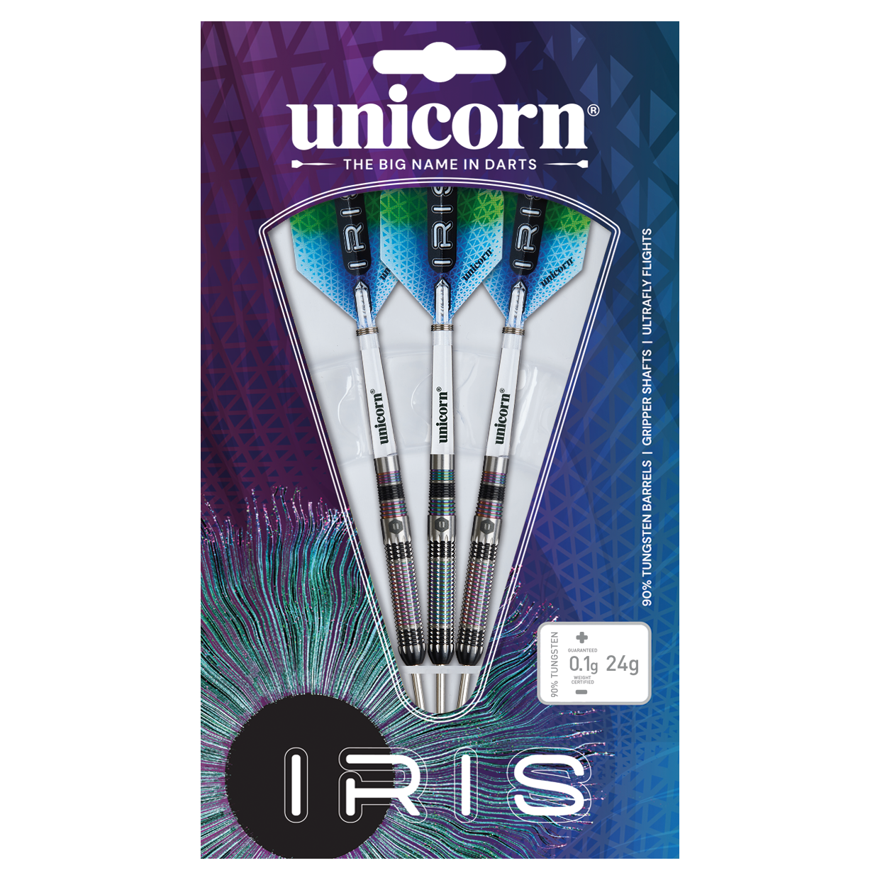 Unicorn Iris 90% Tungsten Darts