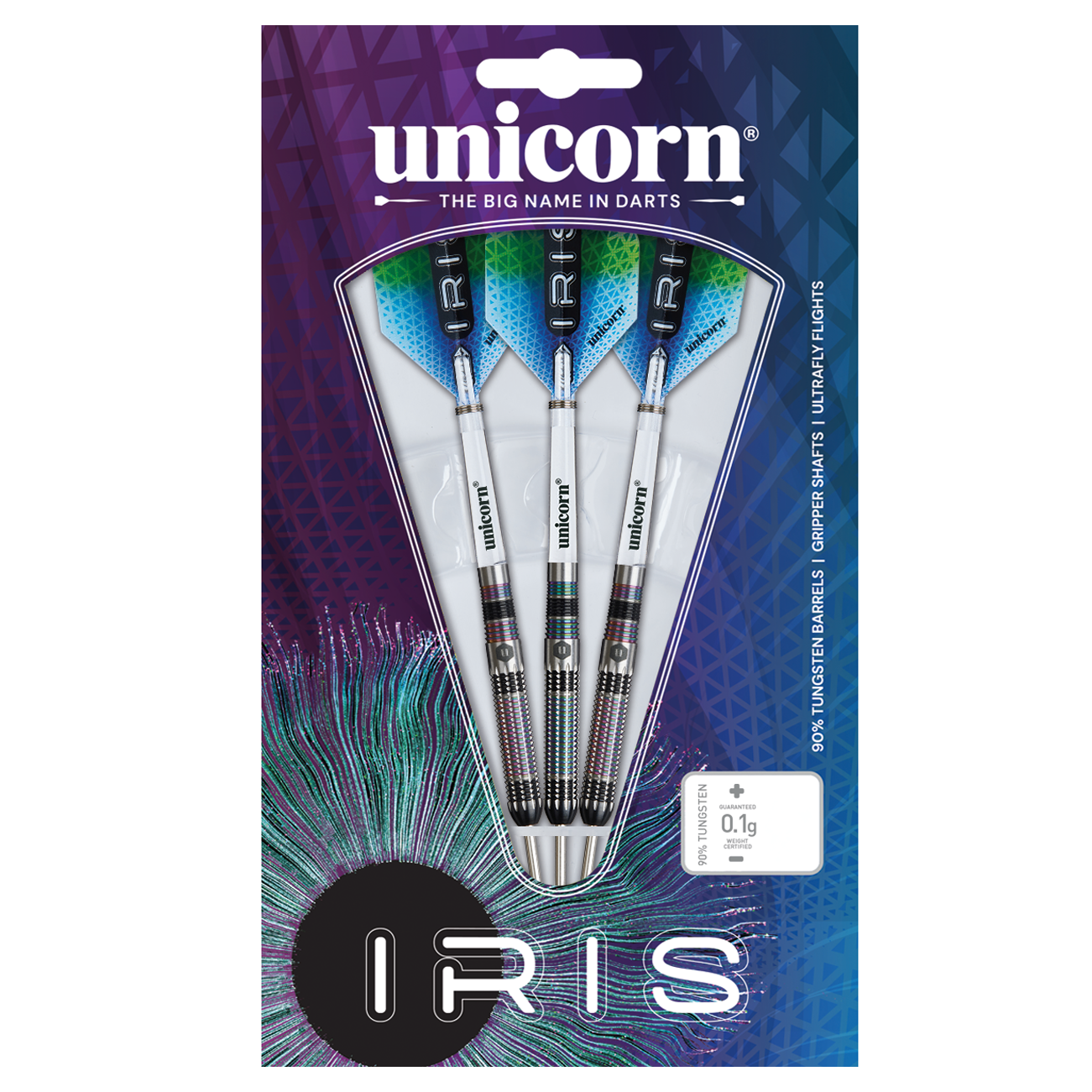 Unicorn Iris 90% Tungsten Darts