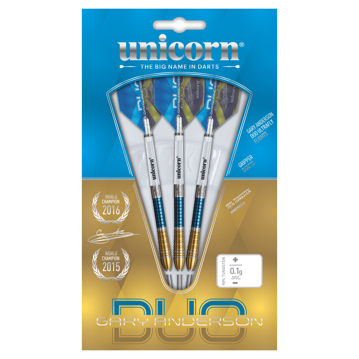 Unicorn Gary Anderson DUO Phase Six 90% Tungsten 