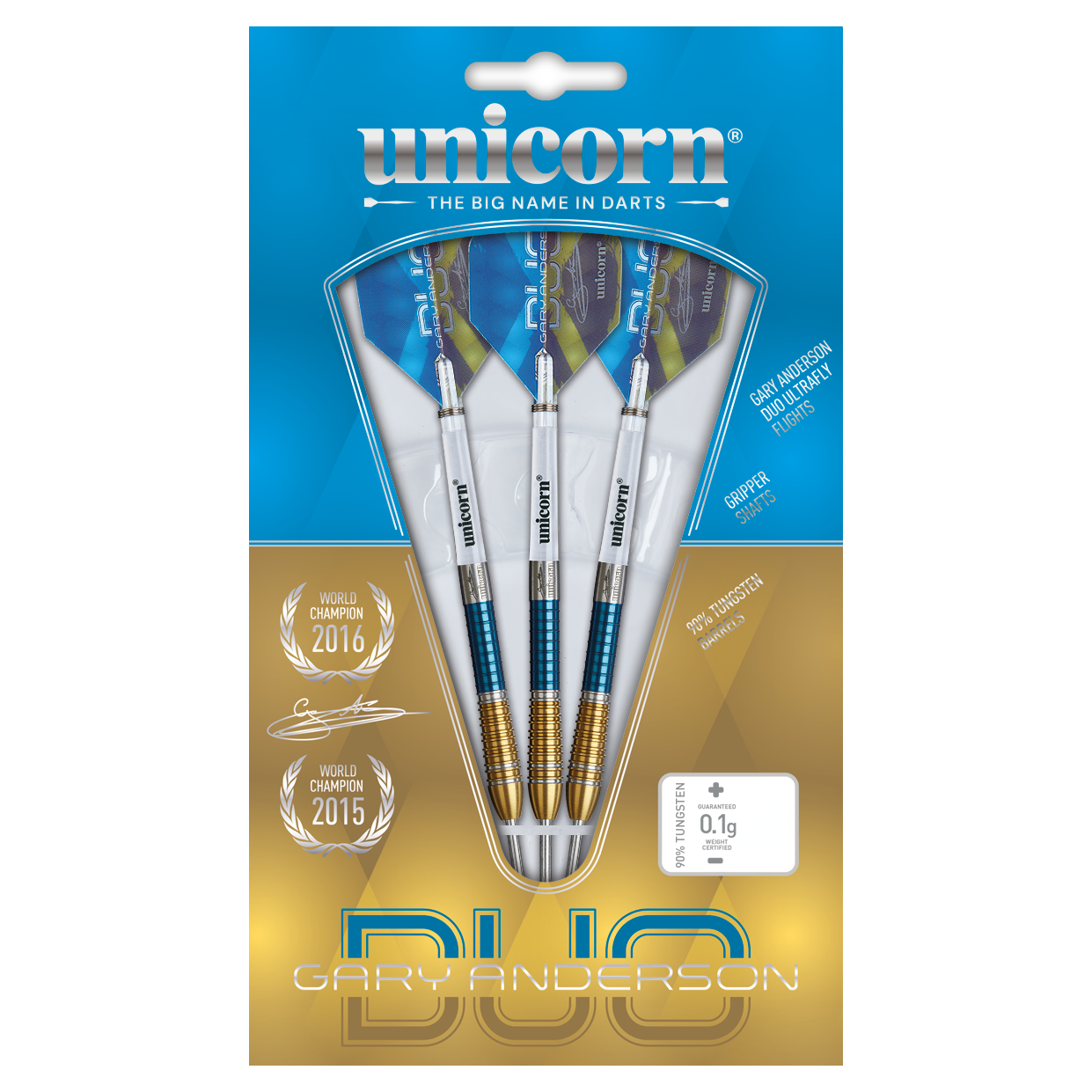 Unicorn Gary Anderson DUO Phase Six 90% Tungsten 