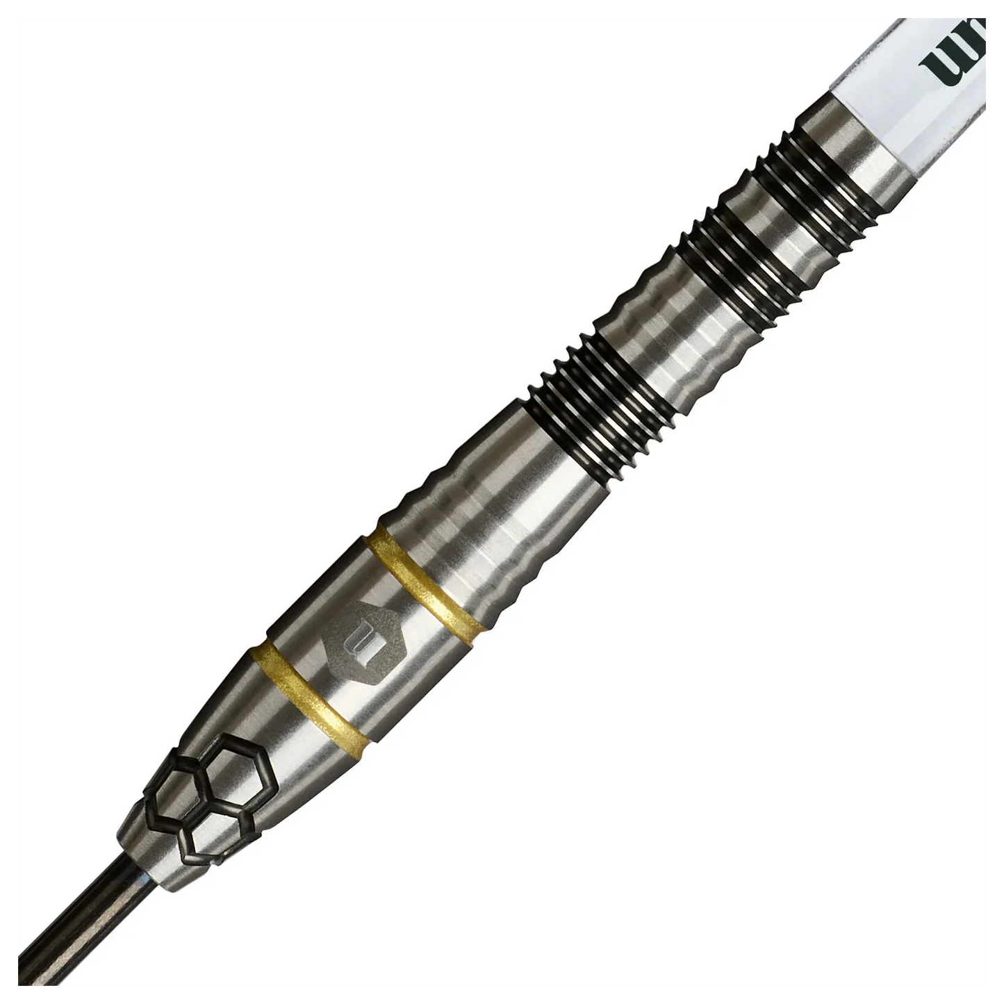 Winmau Hexium 1 Black & Gold 90% Tungsten Steel Tip Darts