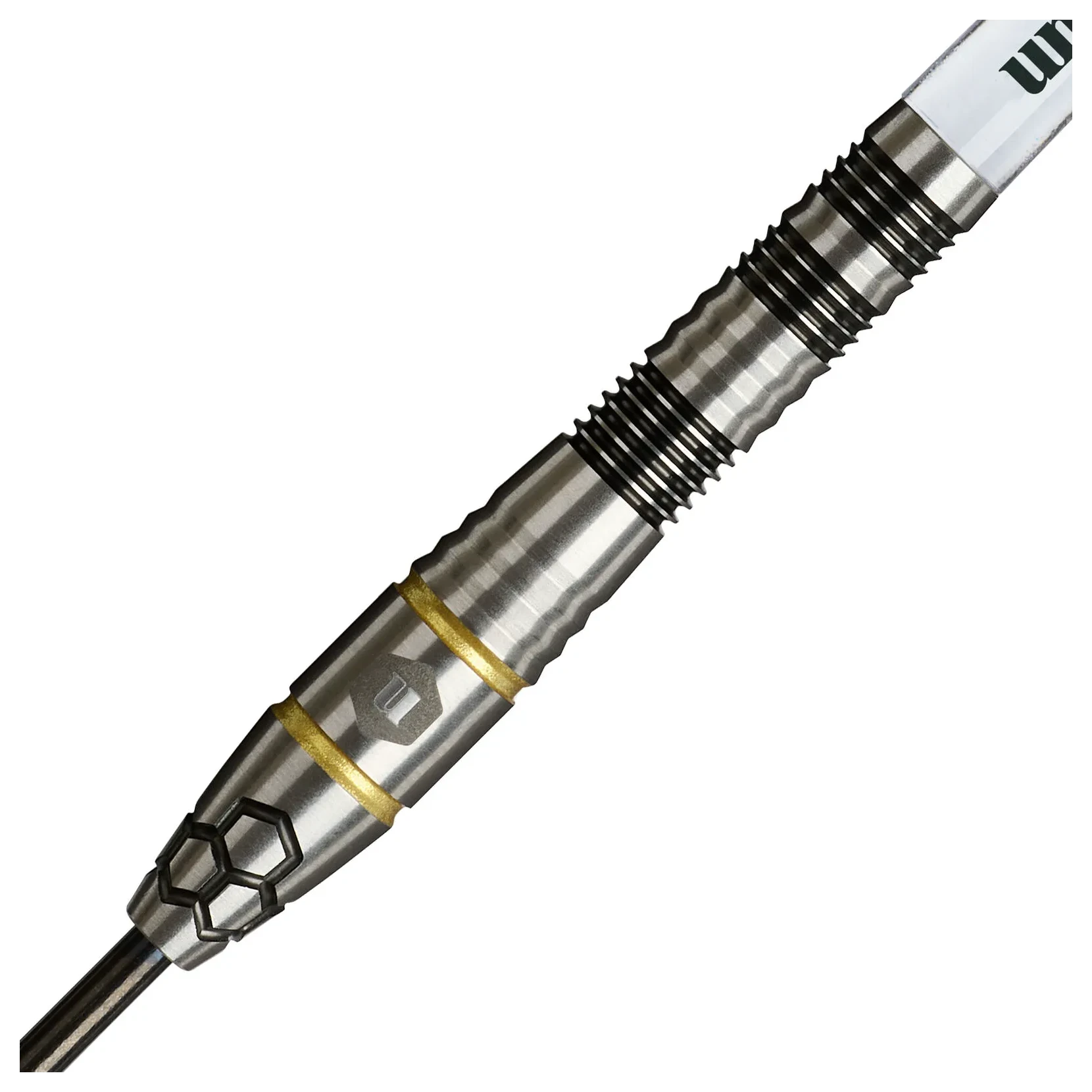 Winmau Hexium 1 Black & Gold 90% Tungsten Steel Tip Darts