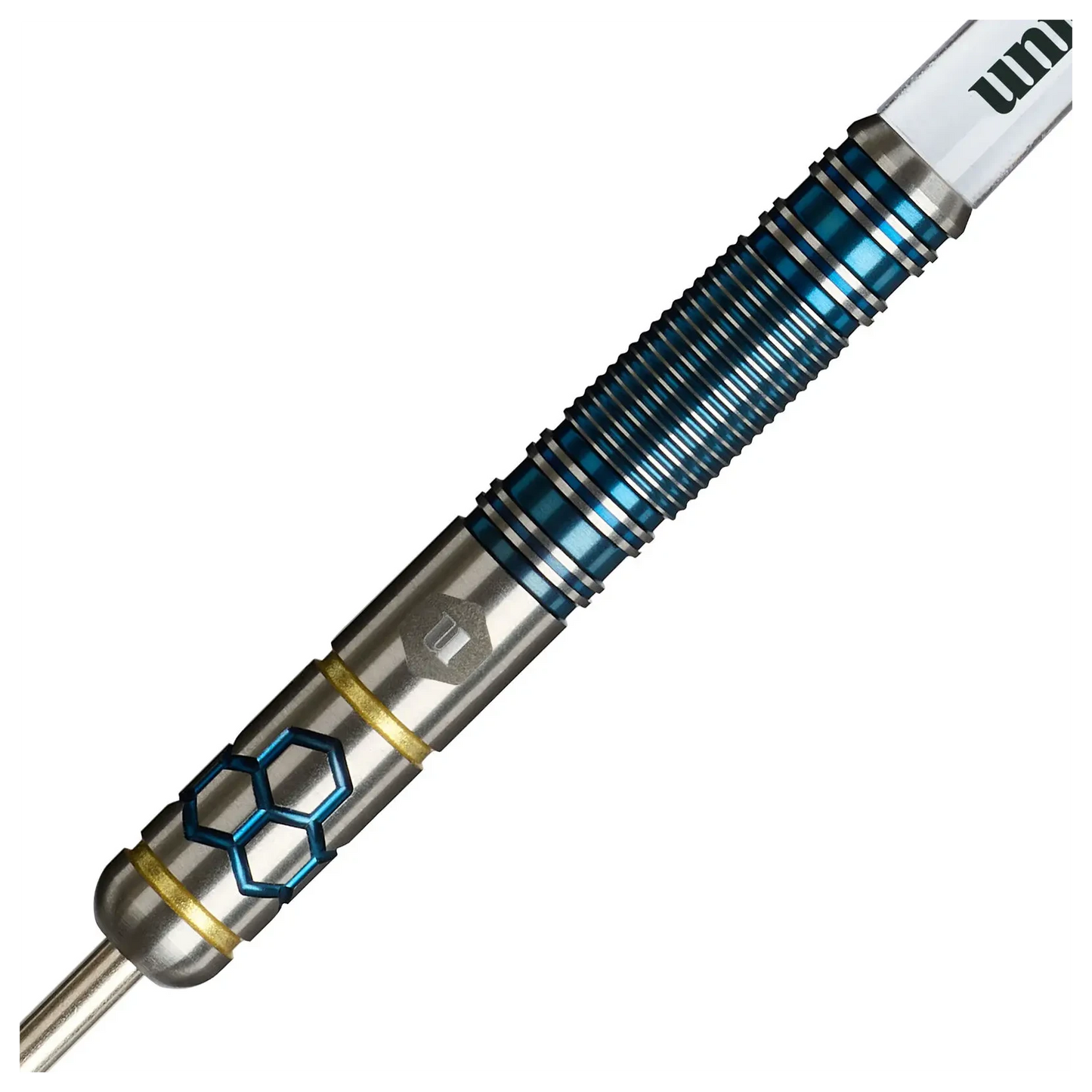 Winmau Hexium 2 Blue & Gold 90% Tungsten Steel Tip Darts