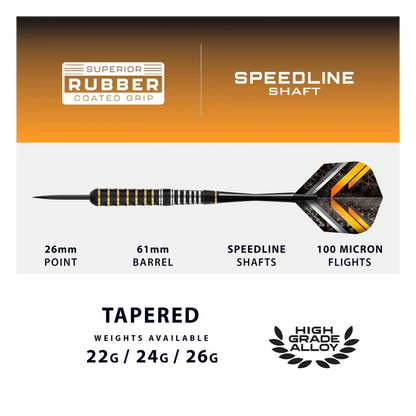 Harrows Vulcan High-Grade Alloy Darts Sprcs - Sherwood Sport