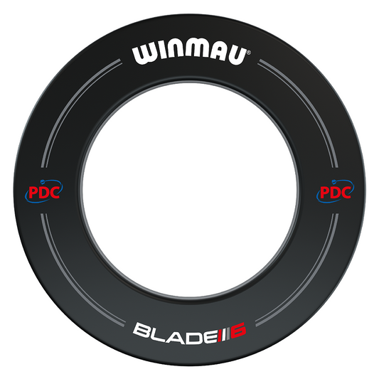 Winmau PDC Blade 6 Dartboard Surround - Black