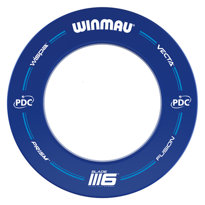 Winmau PDC Blade 6 Dartboard Surround - Blue