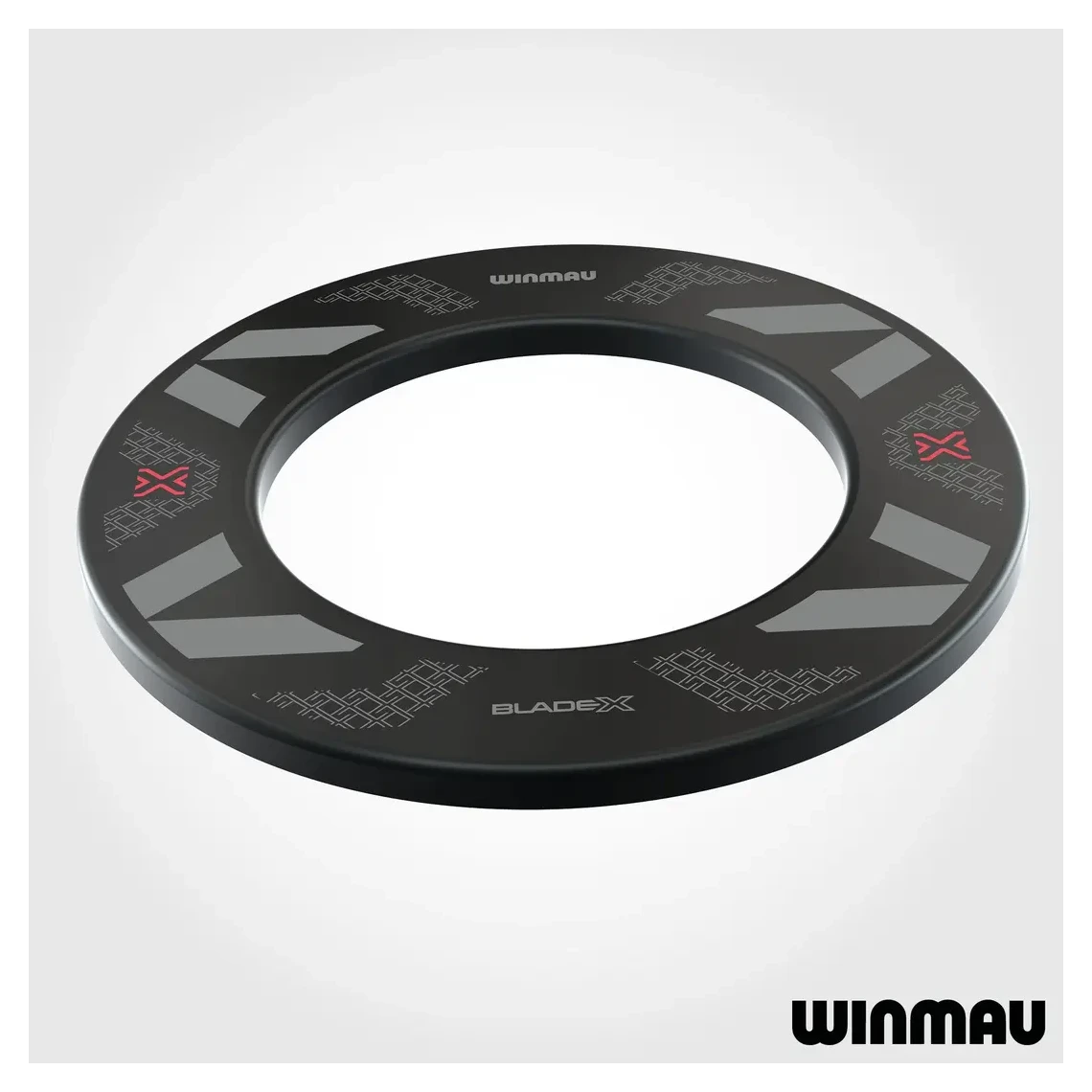 Winmau Blade X Dartboard Surround - Black & Red - Sherwood Sport