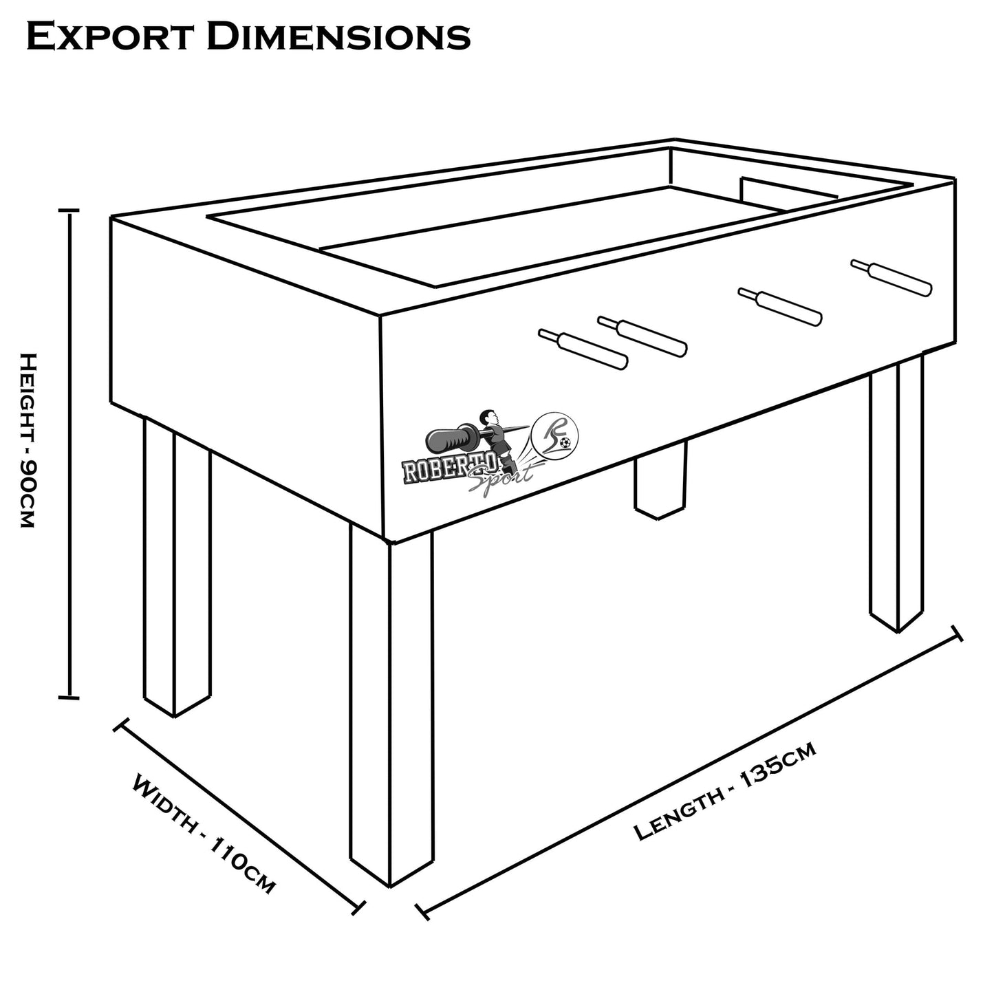 Roberto Export Football Table