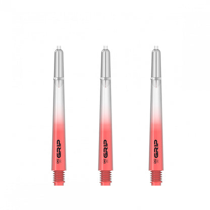 Bulls B-Grip-2 TTC Dart Shaft - Red/Clear