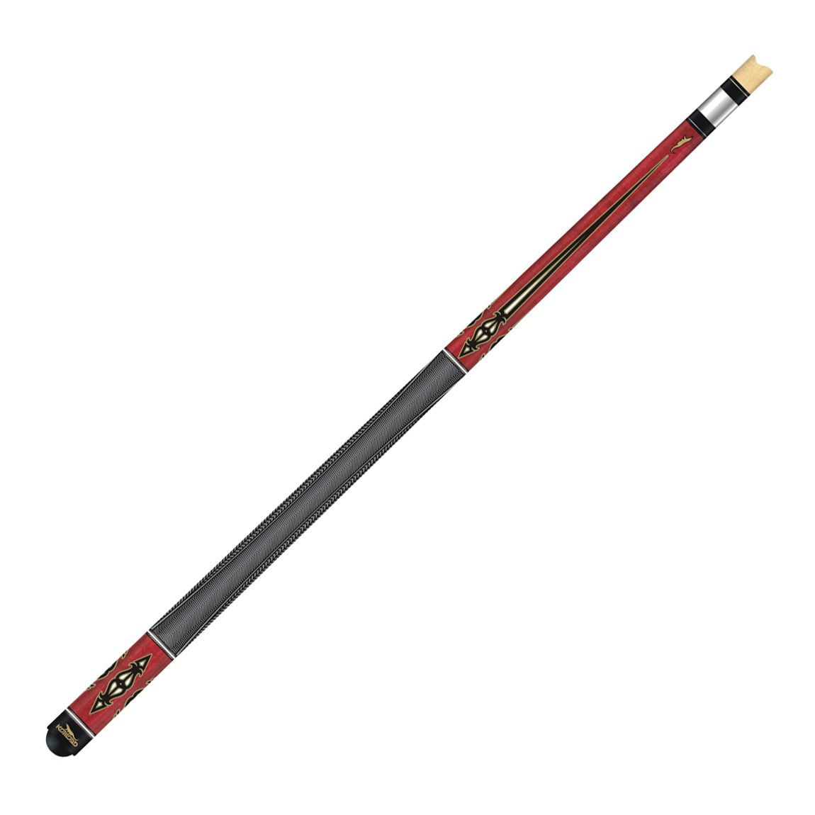 Komodo No1 Red American Pool Cue