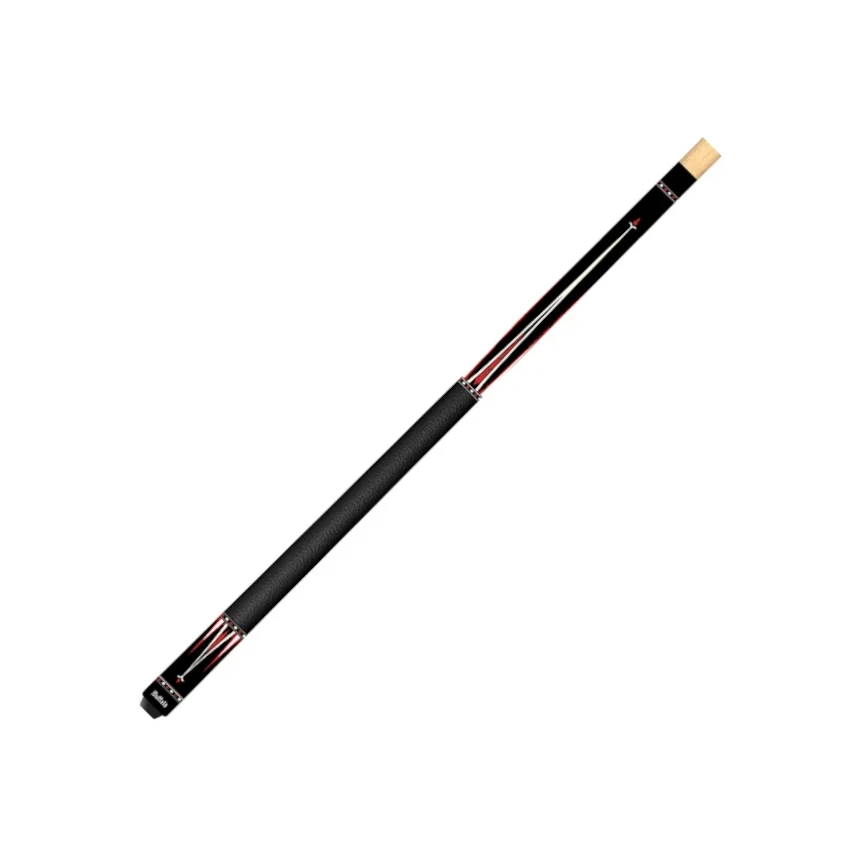 Buffalo Argo American Pool Cue - No 4 (Red/White)