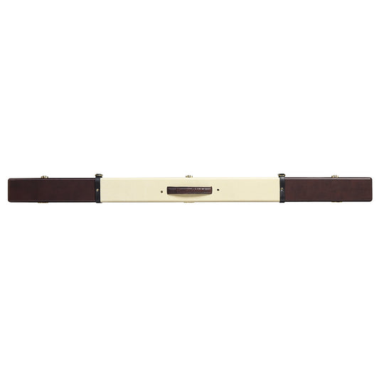 Powerglide Cream Brown Wide 3/4 Jointed Cue Case
