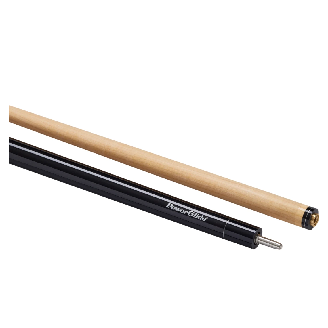 PowerGlide Verve Carbon Maple Wrap Pool Cue 10mm Tip - Black