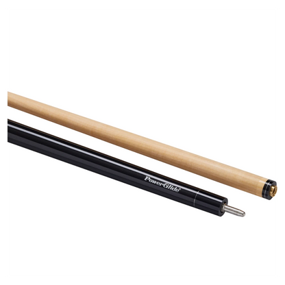 PowerGlide Verve Carbon Maple Wrap Pool Cue 10mm Tip - Black