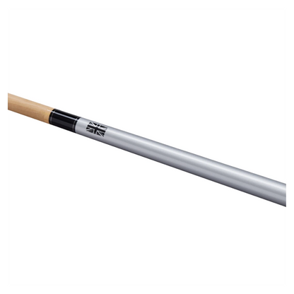 PowerGlide Verve Carbon Maple Wrap Pool Cue 10mm Tip - Silver