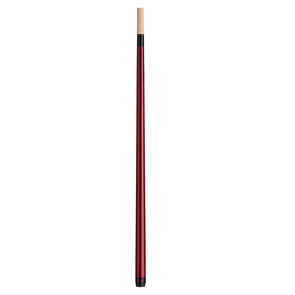PowerGlide Verve Carbon Maple Wrap Pool Cue 10mm Tip - Red