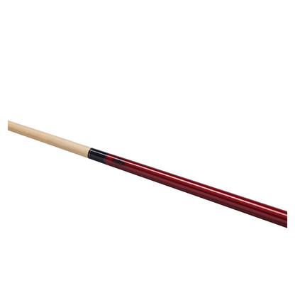 PowerGlide Verve Carbon Maple Wrap Pool Cue 10mm Tip - Red