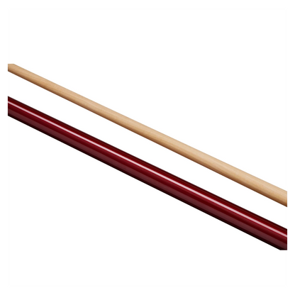 PowerGlide Verve Carbon Maple Wrap Pool Cue 10mm Tip - Red
