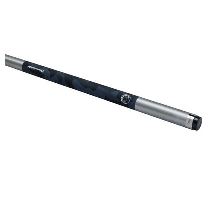 PowerGlide Emanate Carbon Pool Cue 10mm Tip - Silver