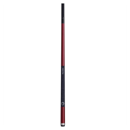 PowerGlide Emanate Carbon Pool Cue - Red