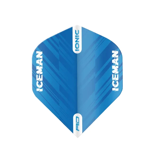 Red Dragon Hardcore Ionic Gerwyn Price Dark Blue & Light Blue Stripe Standard Extra Thick Dart Flights