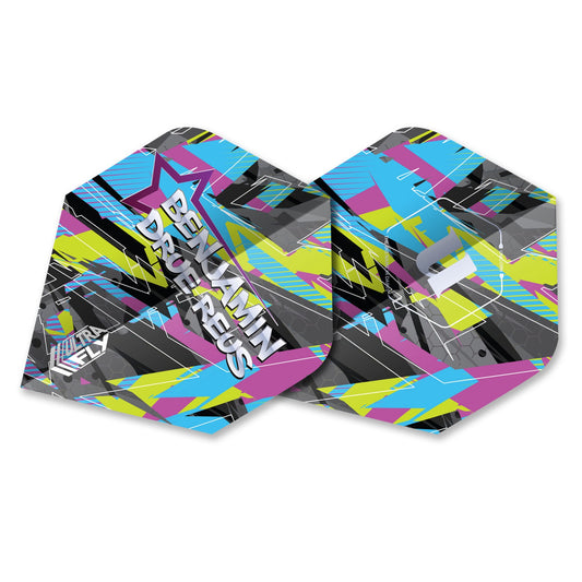 Unicorn ULTRAFLY .100 PLUS Benjamin Drue Reus Dart Flights