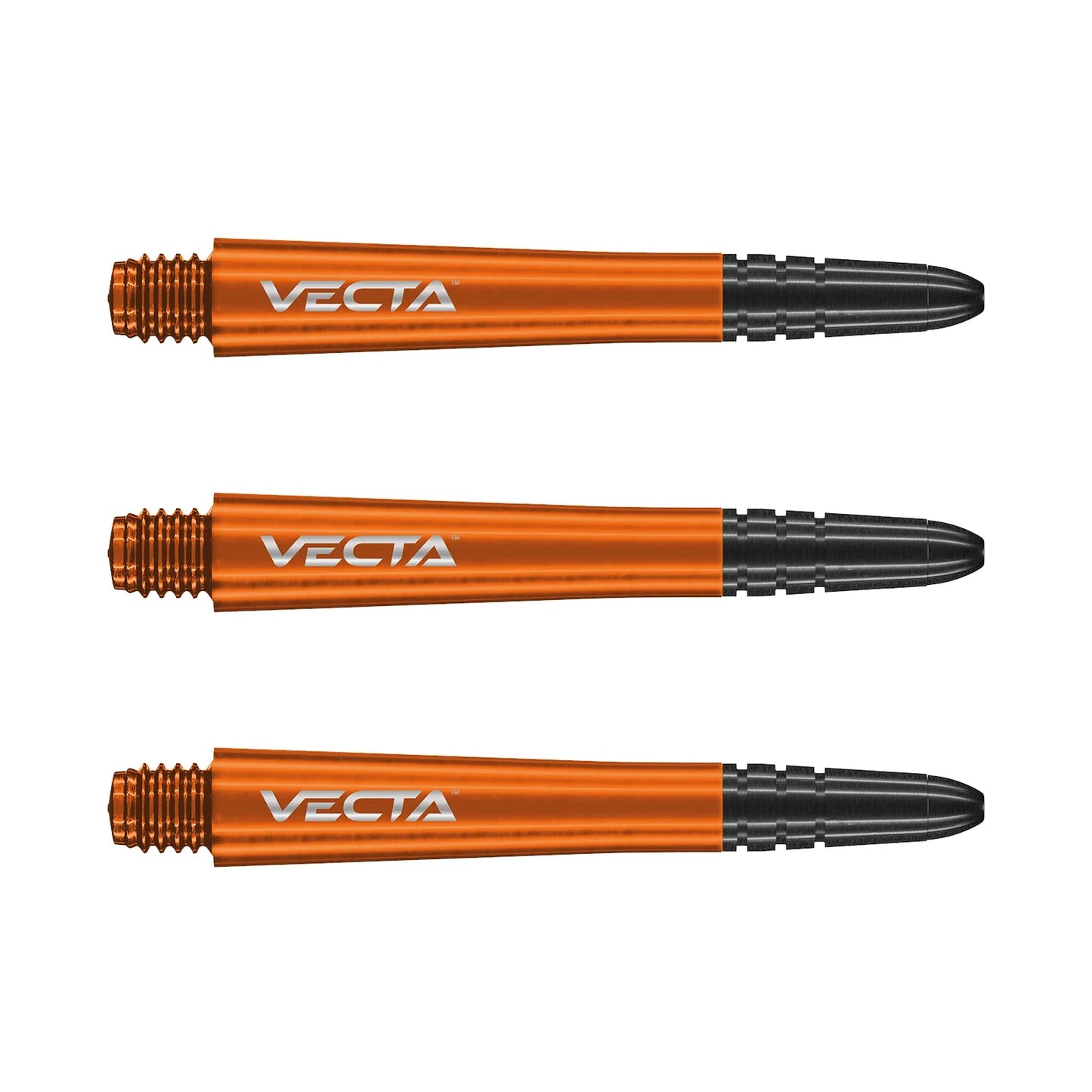 Winmau Vecta Intermediate Orange Polycarbonate Dart Stems