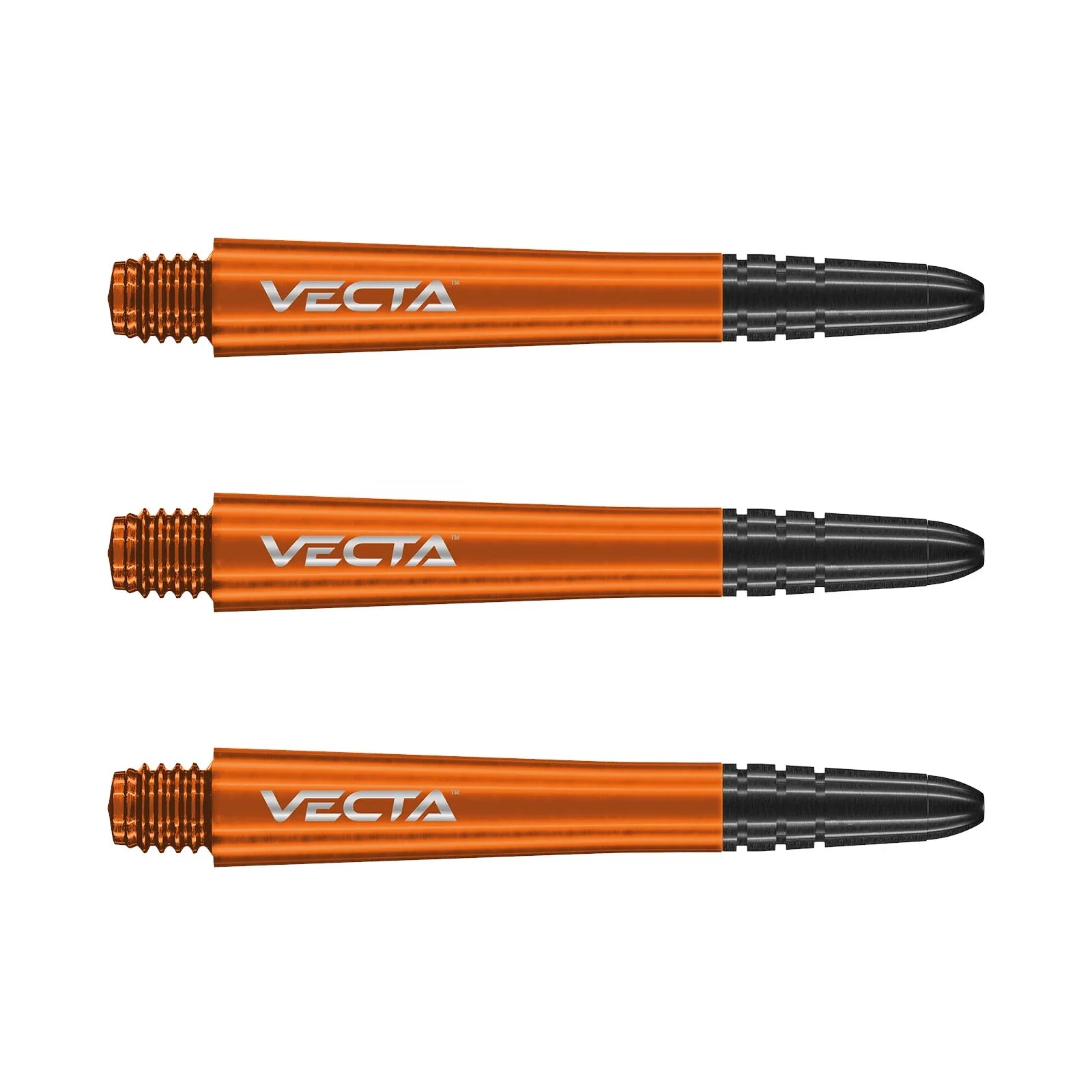 Winmau Vecta Intermediate Orange Polycarbonate Dart Stems