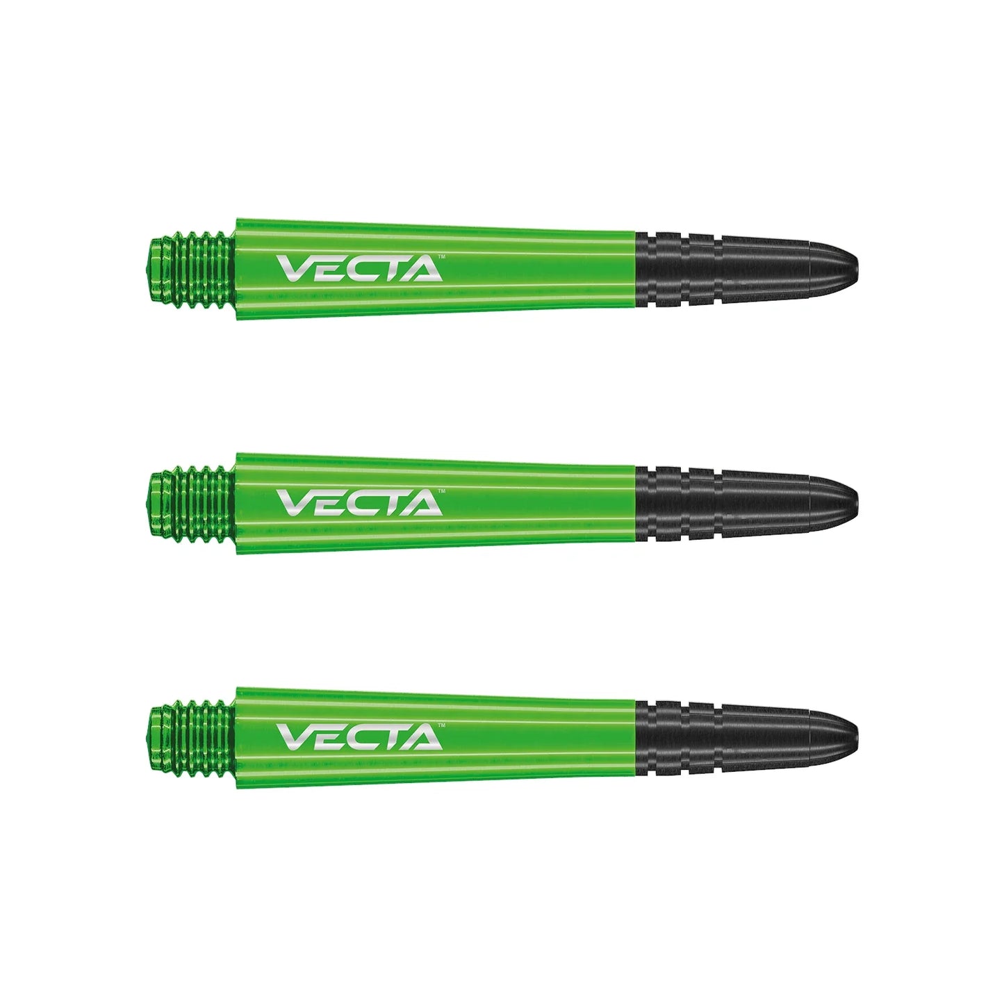 Winmau Vecta Intermediate Green Polycarbonate Dart Stems