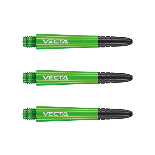 Winmau Vecta Intermediate Green Polycarbonate Dart Stems