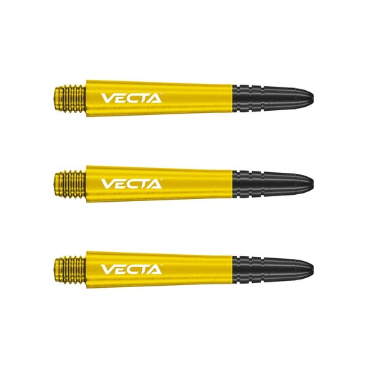Winmau Vecta Intermediate Yellow Polycarbonate Dart Stems