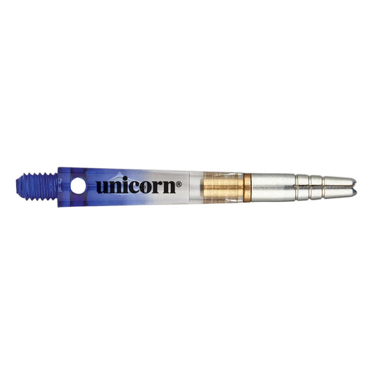Unicorn Gripper 360 Two Tone Dart Stems - Blue
